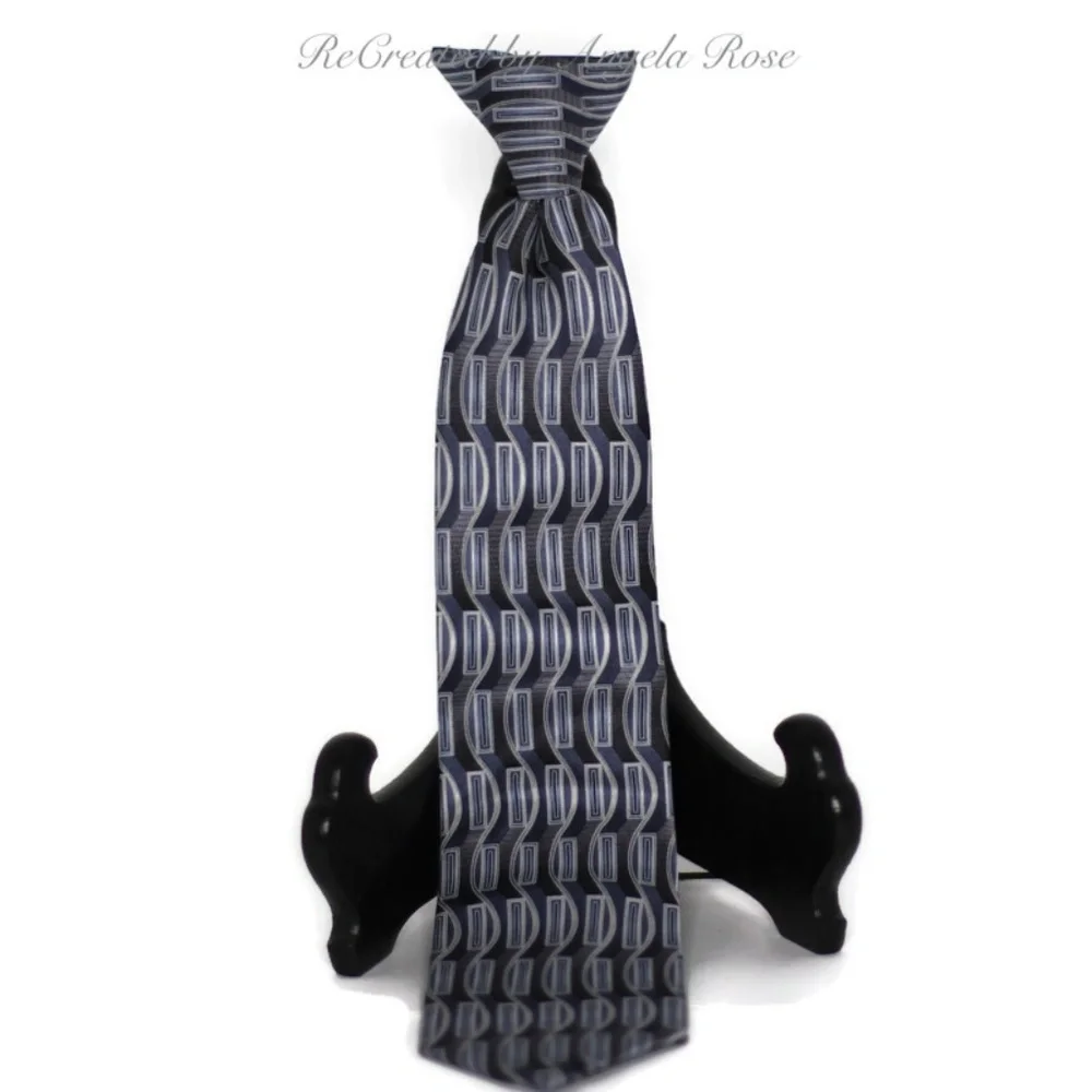 Kids Clip On Tie Dockers Blue